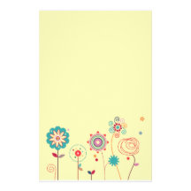 Floral Stationery