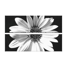 floral stretched canvas print
