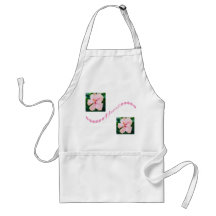 Floral Stripe Apron