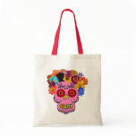 Floral Sugar Skull Bag