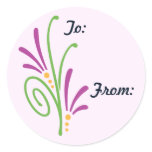 Floral Swash stickers