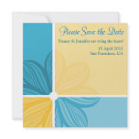 Floral Sweep Please Save the Date Invite