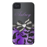 Floral Swirl Bowed Case iPhone 4 Case