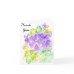 Floral 'Thank You' Notecard