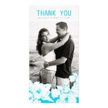 Floral Thank You Photo Cards