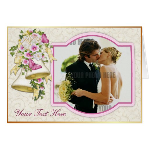 Floral Wedding Bells Cards