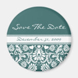 Floral Wedding Change to Any Colour Refrigerator Magnet