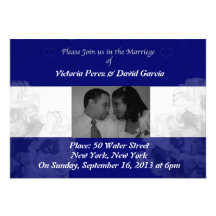 Floral Wedding Invitation