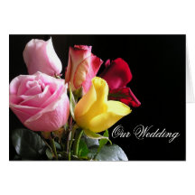 Floral Wedding Invitation Cards
