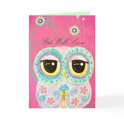 Floral Wishes - Get Well Card by udonchow