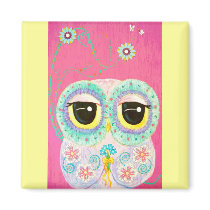 Floral Wishes Magnet