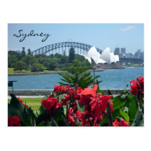 flore de port de Sydney Carte Postale
