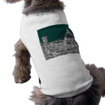 Florence architecture drawing dog clothing
