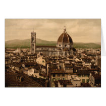 Florence Cathedral, Tuscany, Italy Greeting Cards