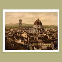 Florence Cathedral, Tuscany, Italy postcards