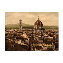 Florence Cathedral, Tuscany, Italy Postcard