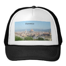 Florence Duomo from Michelangelo Square (new-St.K) Mesh Hats