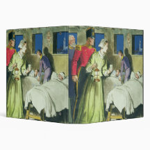Florence Nightingale (1820-1910) from 'Peeps into Vinyl Binder