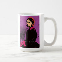 Florence Nightingale avec l'art de bruit d'Andy Wa Tasse