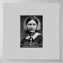 Florence Nightingale : Notes Poster