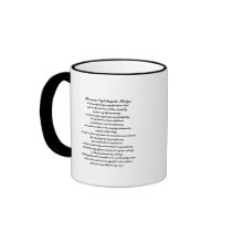 Florence Nightingale Pledge-Cameo Photograph Coffee Mugs