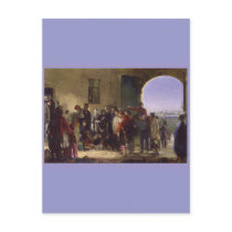 Florence Nightingale Receiving the Wounded Scutari Postcard
