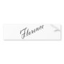 Florence Products! Bumper Sticker