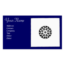 FLORENTINE RENAISSANCE HARMONY,blue Business Cards