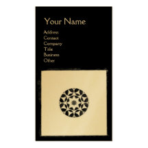 FLORENTINE RENAISSANCE HARMONY Legal Office Gold Business Card Templates