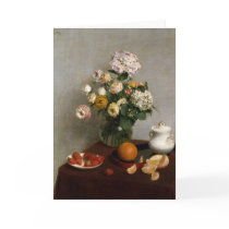 Flores de Verão e Frutos Greeting Card