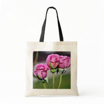 Floribunda 'Angel Face' flowers Tote Bag