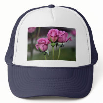 Floribunda 'Angel Face' Roses Mesh Hat