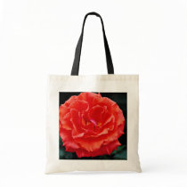 Floribunda flowers canvas bags