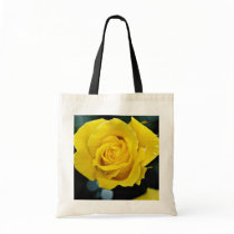 Floribunda flowers canvas bags