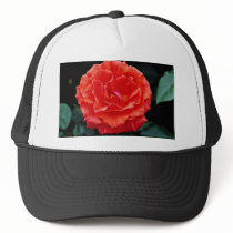 Floribunda flowers trucker hats