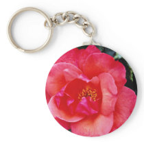 Floribunda flowers keychain