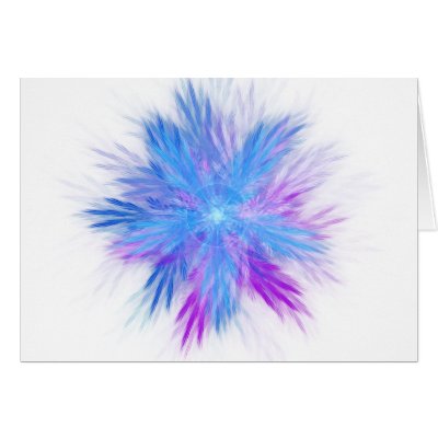 Floribunda Fractal Cards by ArchetypusDigital