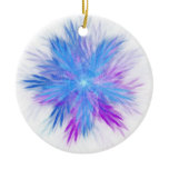 Floribunda Fractal Christmas Ornaments
