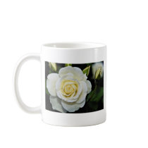 Floribunda 'Iceberg' White flowers Mug