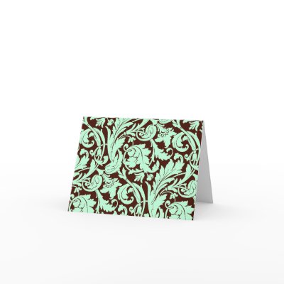 Floribunda Notecard; Horizontal by Revelo