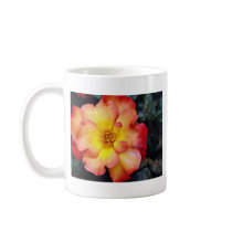 Floribunda 'Orangeade' White flowers Mug