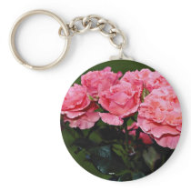 Floribunda 'Pleasure' flowers Key Chains