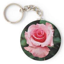 Floribunda 'Pleasure' White flowers Key Chain