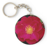 Floribunda 'Showbiz' Roses Key Chain