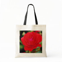 Floribunda 'Showbiz' White flowers Tote Bag