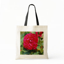 Floribunda White flowers Canvas Bags