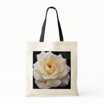 Floribunda White flowers Canvas Bags