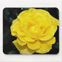 Floribunda White flowers Mousepads