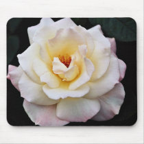 Floribunda White flowers Mousepads