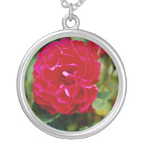 Floribunda White flowers Custom Necklace